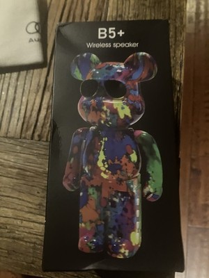 B5+  BEAR BRICK STYLE -  Kaws Themed Wireless BLUETOOTH Speaker New Boxed