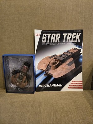 Star Trek Eaglemoss Starships #143 Merchantman Freighter Die-cast Model