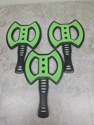3 Eastpoint Axe Throw Game Replacement Throwing Axe Hatchet Bundle 4 Lime Green