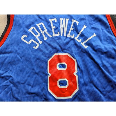 Champion NBA ゲームシャツ スプリーウェル #8 ニューヨーク　XL Champion NBA ゲームシャツ スプリーウェル #8 ニューヨーク XL