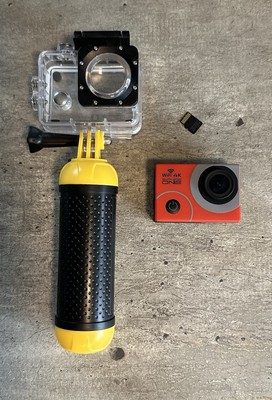Explore One 4K Action Camera Camcorder Video Wi-Fi 20 Mp w/ Underwater Handle