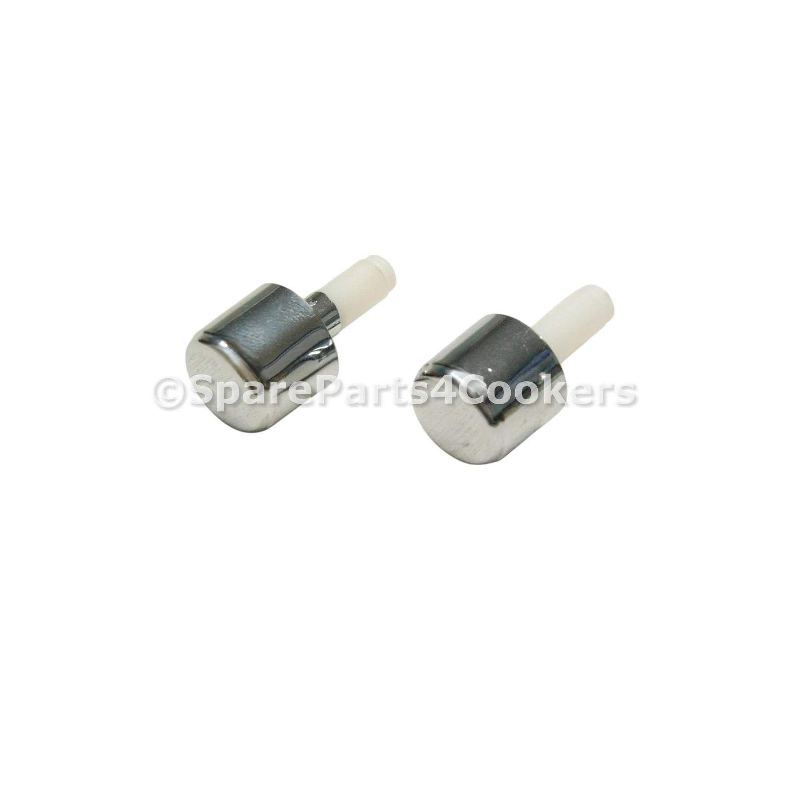 RANGEMASTER Genuine Set of Chrome Digital Clock / Timer Knobs A030043