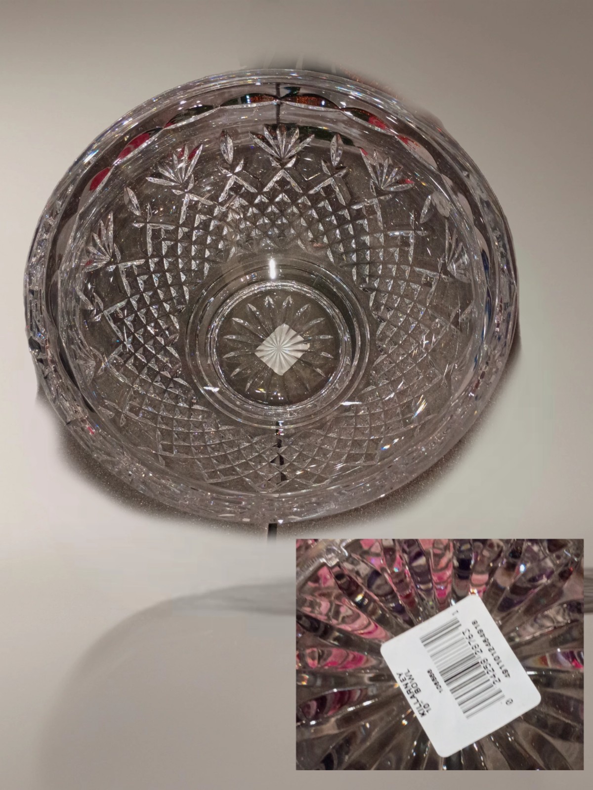 Elegant Waterford Killarney 10-Inch Footed Bowl in Great Condition