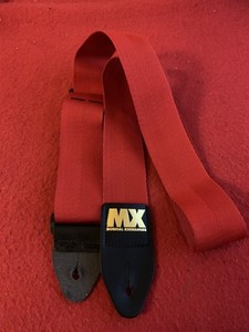 MUSICAL EXCHANGES BIRMINGHAM VERY RARE GUITAR STRAP LOVELY CONDITION FREE POST