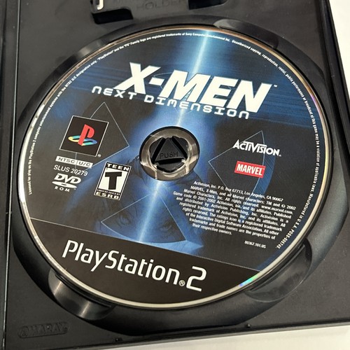 X-Men: Next Dimension (Sony PlayStation 2, 2002) - Complete CIB - Picture 5 of 9