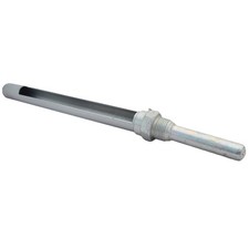 Metal Protection Sleeve Type Industrial Glass Thermometers. 4pcs in 1 lot.