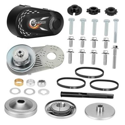 CVT Torque Converter 30 Series Mini Bike 6.5Hp Go 3/4'' CVT Clutch with 3 belt
