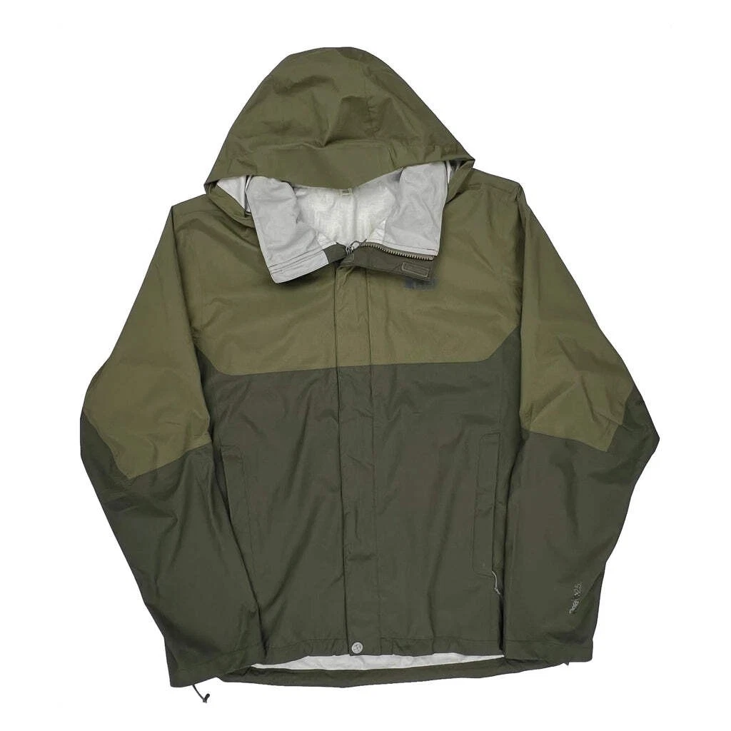 Rei Waterproof Jacket - Large Green Polyester