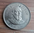 James Garfield 20th President of the United States 1881 Commemorative Medal — photo 1