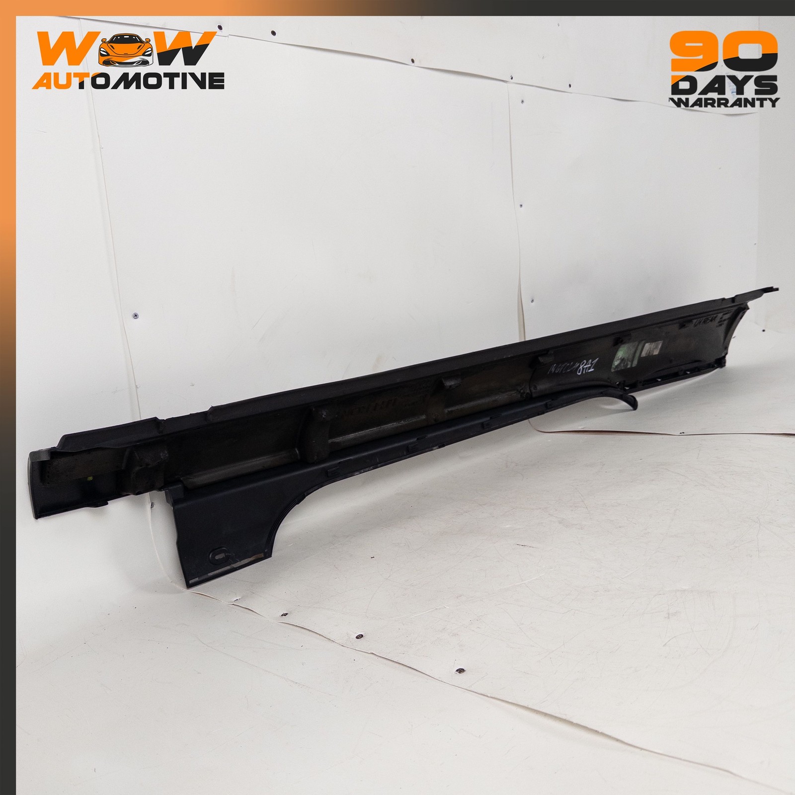 12-17 BENTLEY CONTINENTAL GT LEFT DRIVER SIDE SKIRT ROCKER PANEL TRIM BLACK OEM