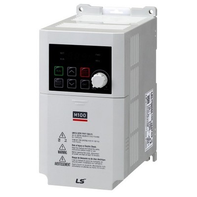 M100 INVERTER 0.75KW 1F IP20 230V AC LED FILTER LV0008M100-1OFNA