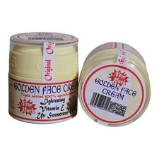 Golden Face Triple Action Face Cream With Evob Seal Exp 2029