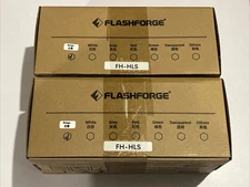2 Flashforge LCD 3D Printer 405nm Washable Photopolymer Resin FH-HLS Beige