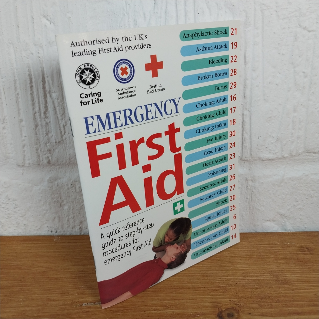 First Aid Manual by British Red Cross Society, St. John's Ambulance, St. ...