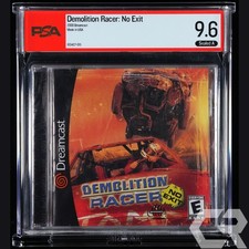 Demolition Racer: No Exit (Sega Dreamcast, 2000) PSA Graded Sealed 9.6 A NOT CGC