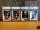 Michael Jordan Graded PSA 9/8 Card Lot Of 4