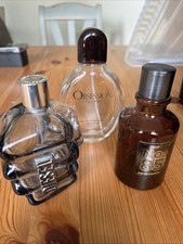 Empty Aftershave EDT Bottle Bundle x3