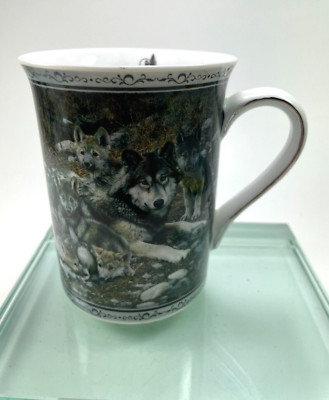 Brother Wolf By Daniel Smith Mug Spirit Of The Pack 12oz 2005 Collection RareB41