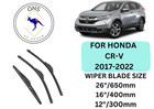 <!--F#f_0-->WIPER BLADES FOR HONDA CR-V 2017-2022 (RW)<!--F/-->