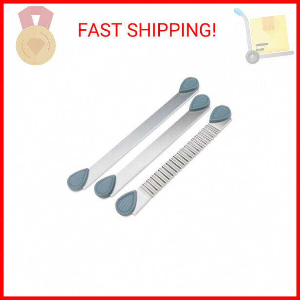 Sculpey Tools Clay Blades, 3 blades included - flexible, wavy and rigid blade, p