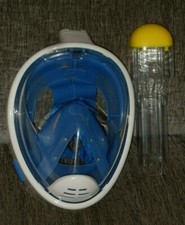 Vaincre 180  Full Face Snorkel Mask with Small/Medium Panoramic Sky Blue 