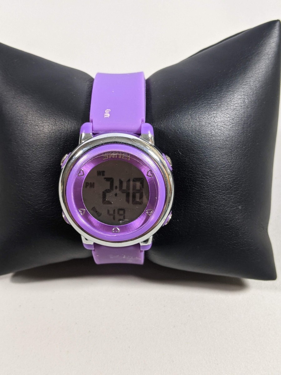 Skmei Purple Digital Watch preloved SKMEI Digital Sports Watch Unisex Purple Outdoor Chronograph  main image 2