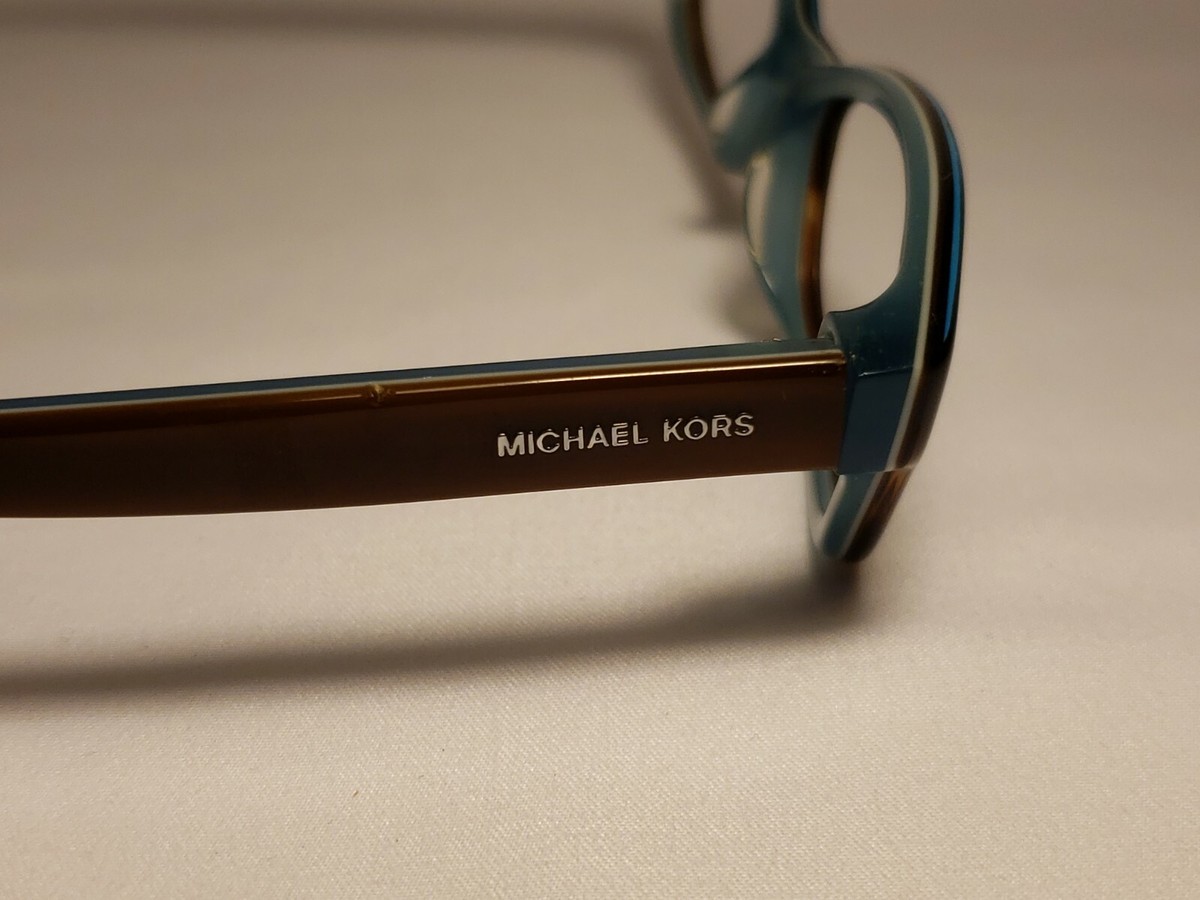 Michael Kors, MK256, Color 235 Brown & Blue, 50-16-130 | eBay display picture 2