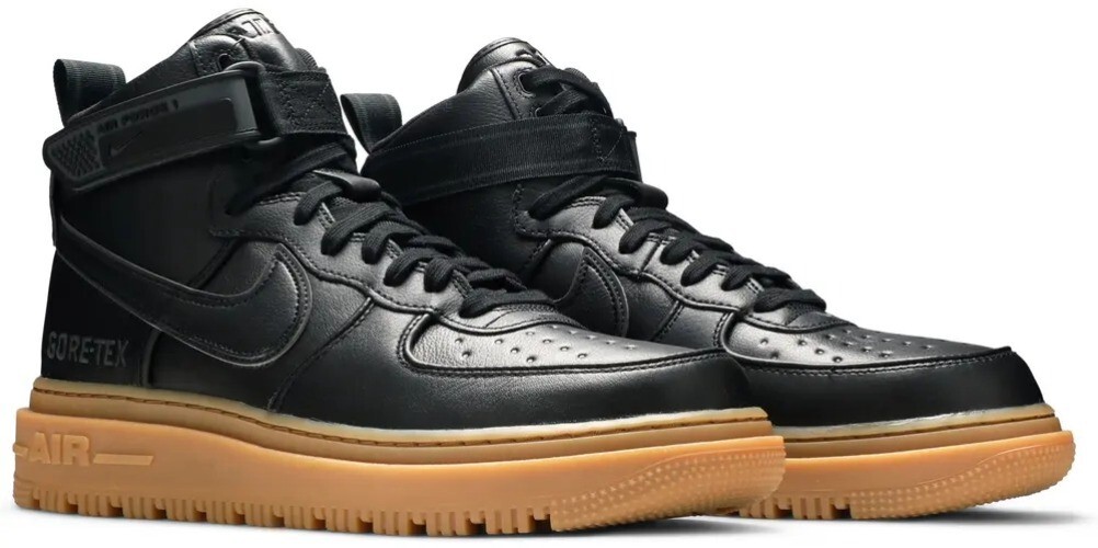 Nike Air Force 1 Gore-Tex Boot 'Black Gum' - Size 12.5 | eBay