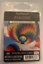 Scentsationals Imagine Blushed Magnolia & Citrus Scented Wax Cubes 2.5oz 6 pack