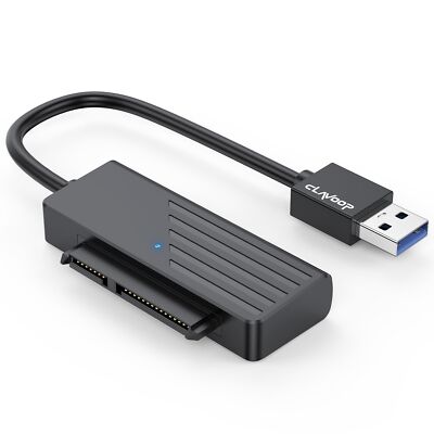 CLAVOOP SATA to USB 3.0 Adapter USB to SATA Adapters 2.5'' SSD to USB SATA III...