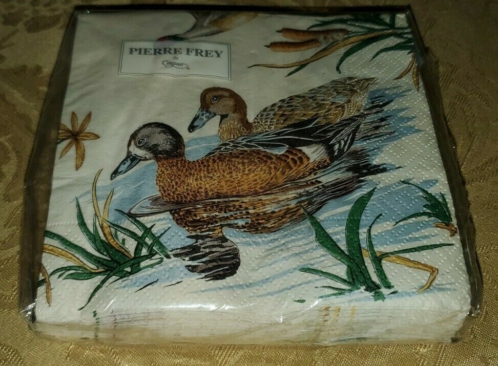 Caspari Cocktail Napkins Or Beverage Napkin Caspari Ducks 20 Count for