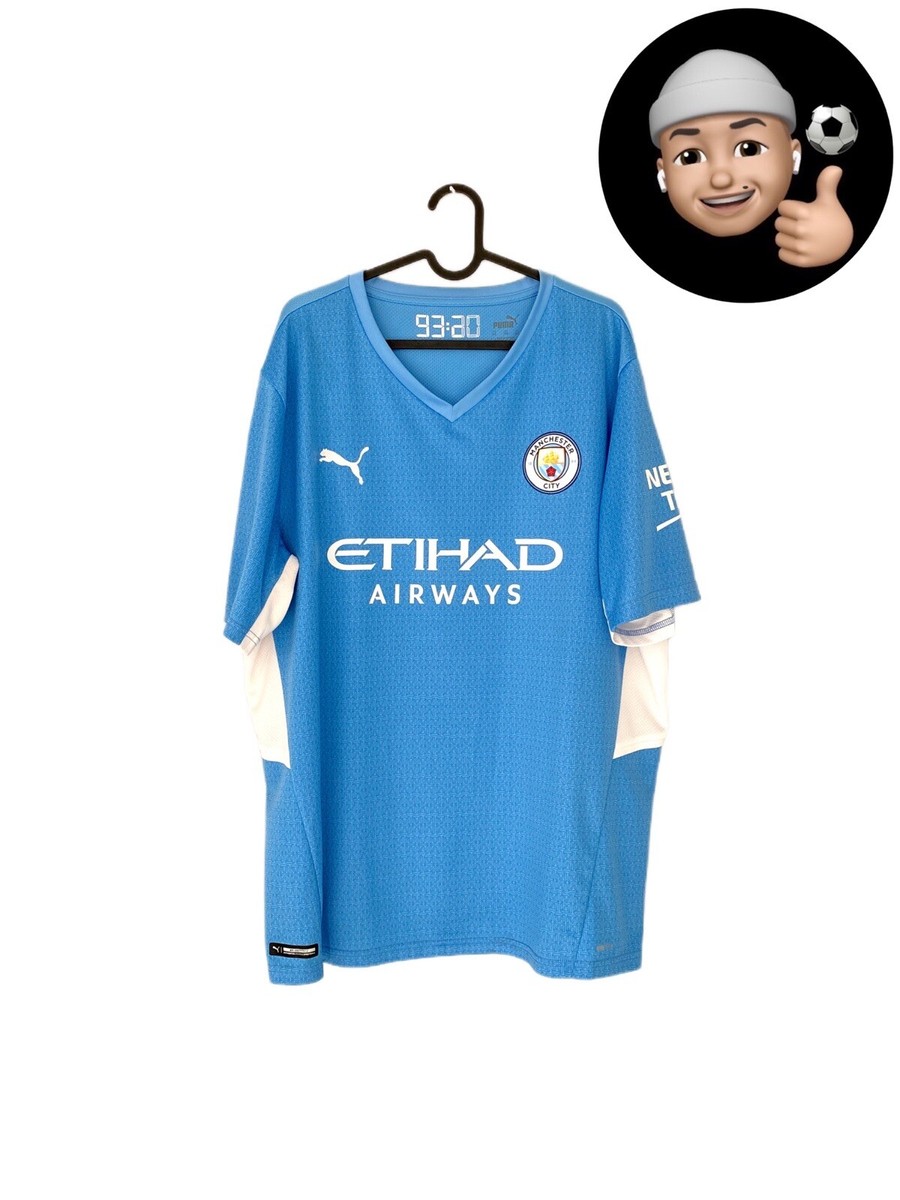 2XL 2021 2022 Manchester City England Puma Home Away Kit Soccer