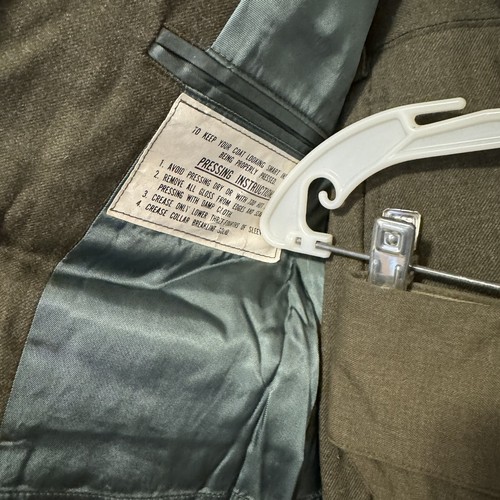 Gorra pantalón abrigo verde USGI USMC VINTAGE AÑOS 70 WL SERGE, MC 2234 - Imagen 4 de 11