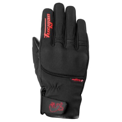 Furygan Jet All Season D30 Evo Motorradhandschuhe (Schwarz/Rot) Gr: S