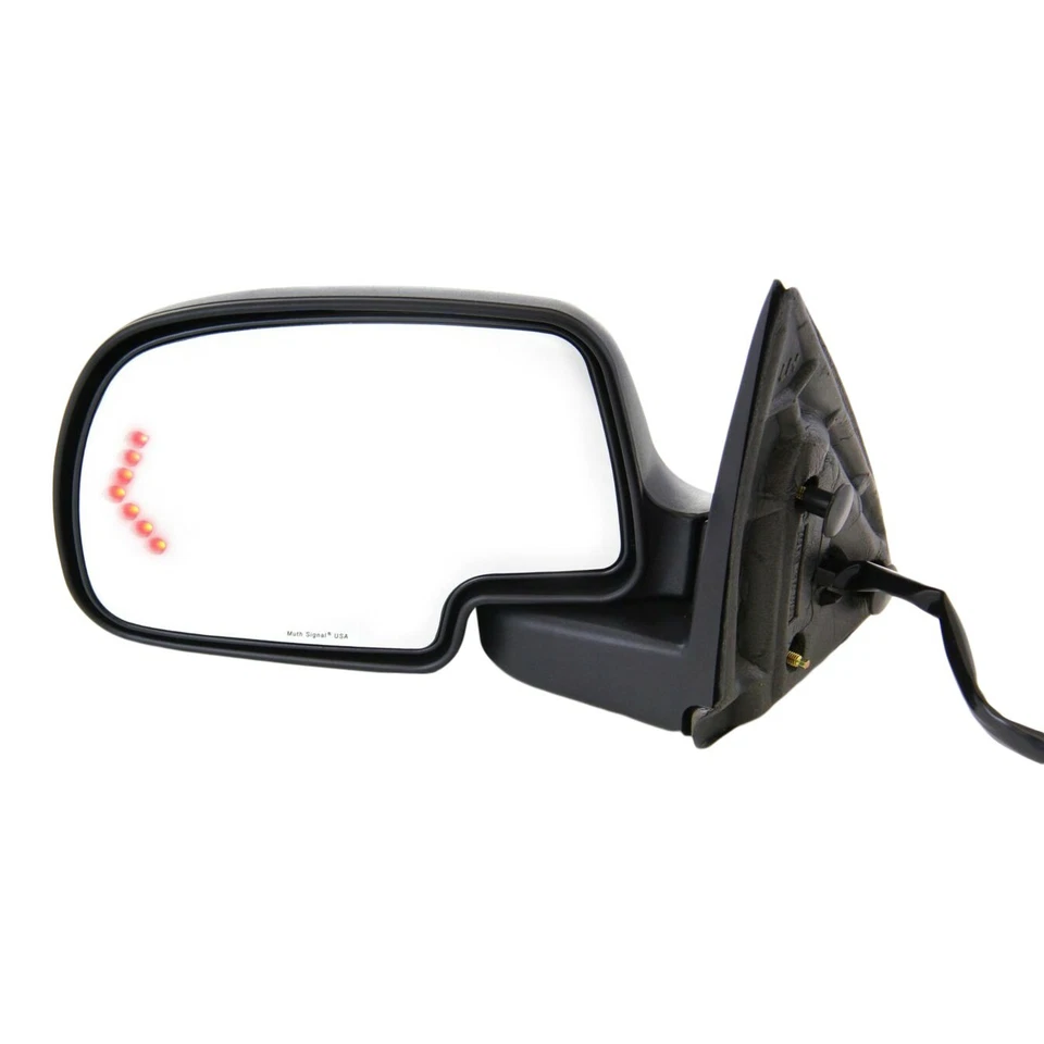 Power Mirror, Set of 2, Heated, Manual Fold for 1999-2006 Chevy Silverado 1500 — 第 3/4 张图片