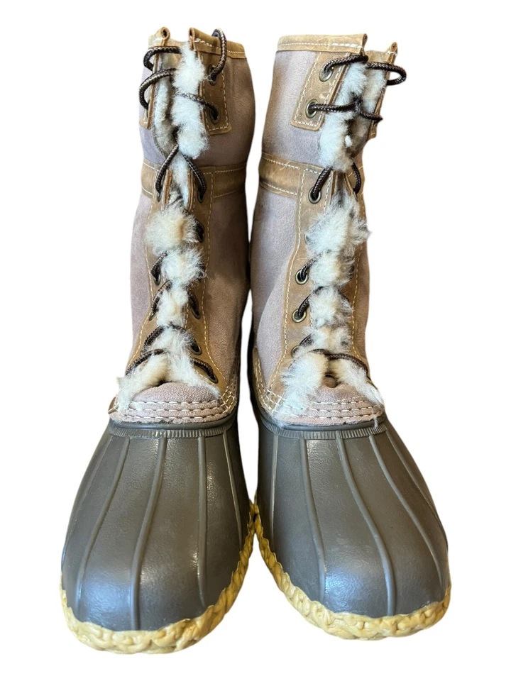 Botas LL Bean Signature Wicked Good Bean puño de oveja para mujer varias tallas Foto 2 de 4