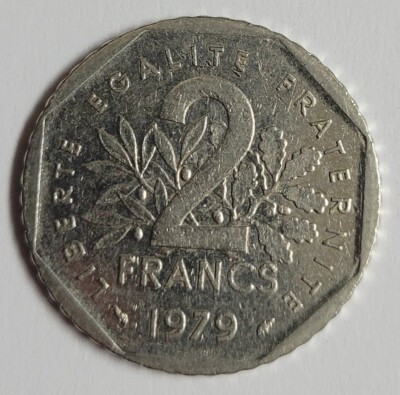 1979 France 2 Francs Beautiful Coin Republique Francaise | eBay