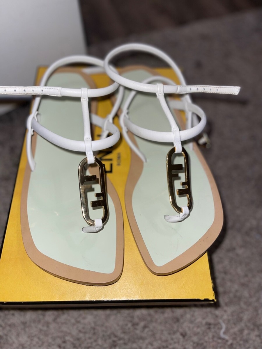 FENDI オルオハFFフリントストレトレックハンツ 【関税込】 フェンディ フォールド プレシャスレザー ブラウン | Fendi