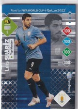 Panini Road Qatar World Cup Fußball Karte 2022 Nr. 9 Luis Suarez Top Master