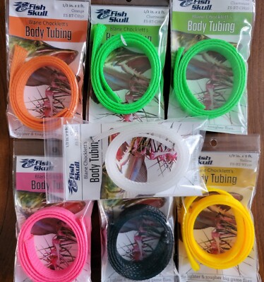 Blane Chocklets body tubing, T Bone Fly, game changer musky muskie pike