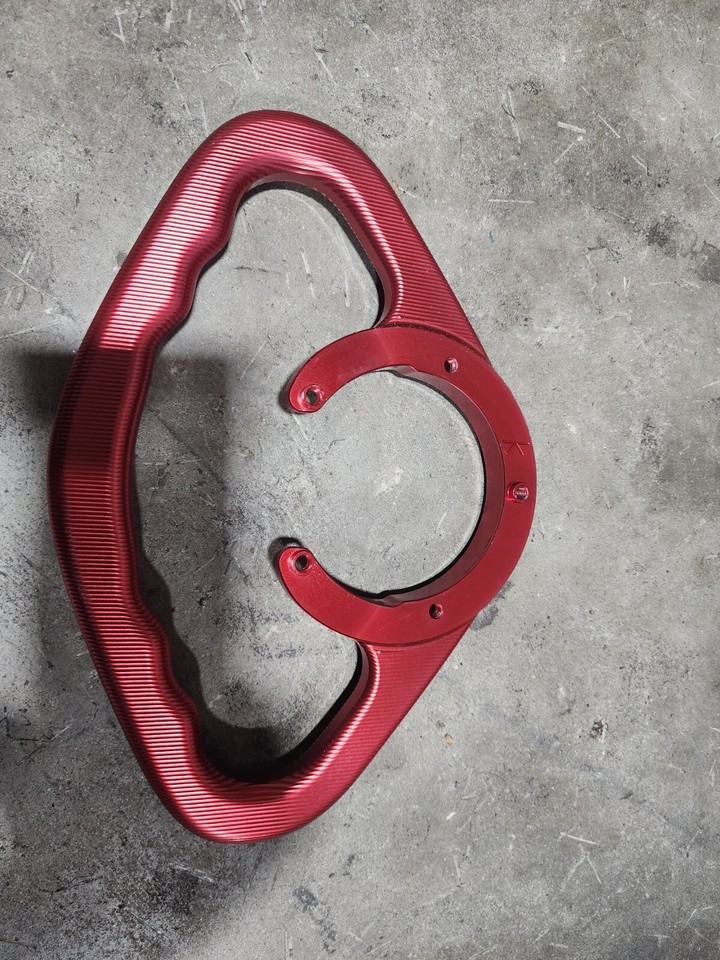 Motorcycle passenger handles gas tank Motorcycle passenger handles gas tank