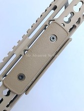Set of 3 Flat Dark Earth FDE 3.9" KEYMOD Rail Panel Cover Protectors