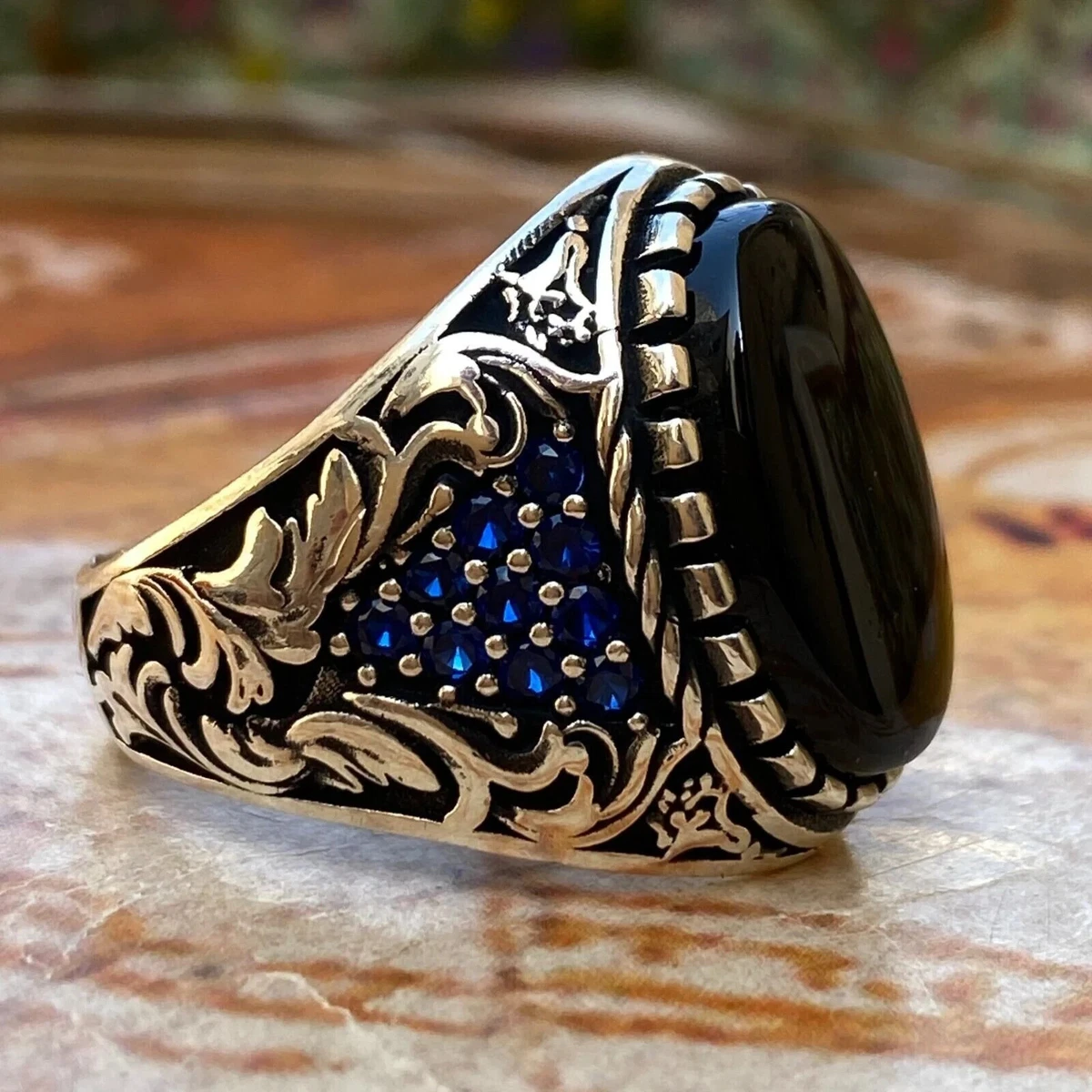 Bluestone mens rings clearance