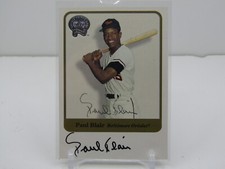 PAUL BLAIR 2001 FLEER GREATS OF THE GAME DUAL SIGNED AUTOGRAPH AUTO! ORIOLES!!