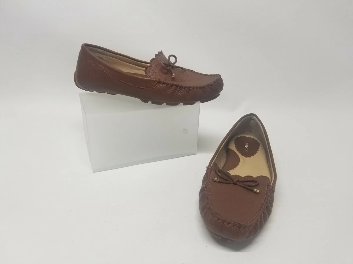Lands End Driving Loafers Simply Sensible Super Comfy Slip On Moccasins 7 7D