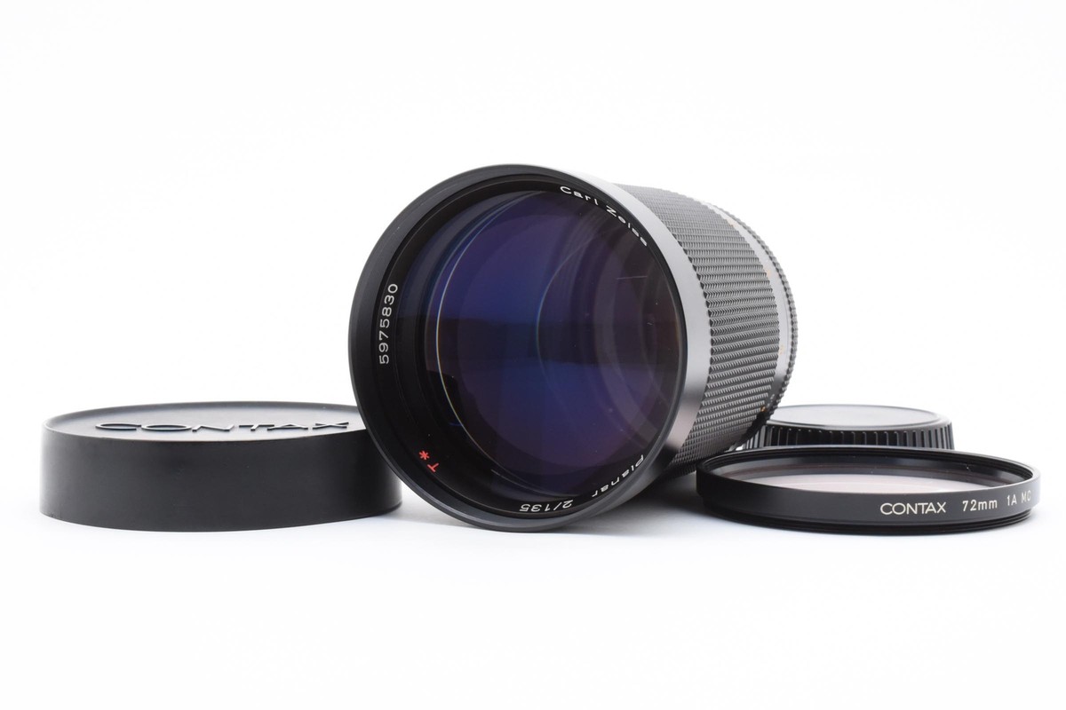 Top MINT] Contax Carl Zeiss Planar T* 135mm f/2 AEG Lens C/Y