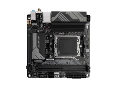 【新品未使用】GIGABYTE A620I AX AM5 Mini-ITX GIGABYTE A620I AX AM5 LGA 1718 AMD A620 Mini-ITX Motherboard, DDR5