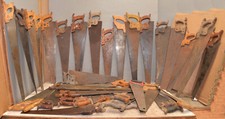 35 vintage collectible handsaw woodworking saw lot craft paint tool parts repair