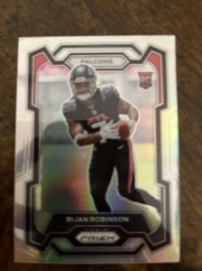 2023 Panini Prizm - Rookies Silver Prizm #305 Bijan Robinson (RC)