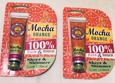 Figs  Rouge Mocha Orange Tinted Lipbalm 0.42oz Lot Of 2